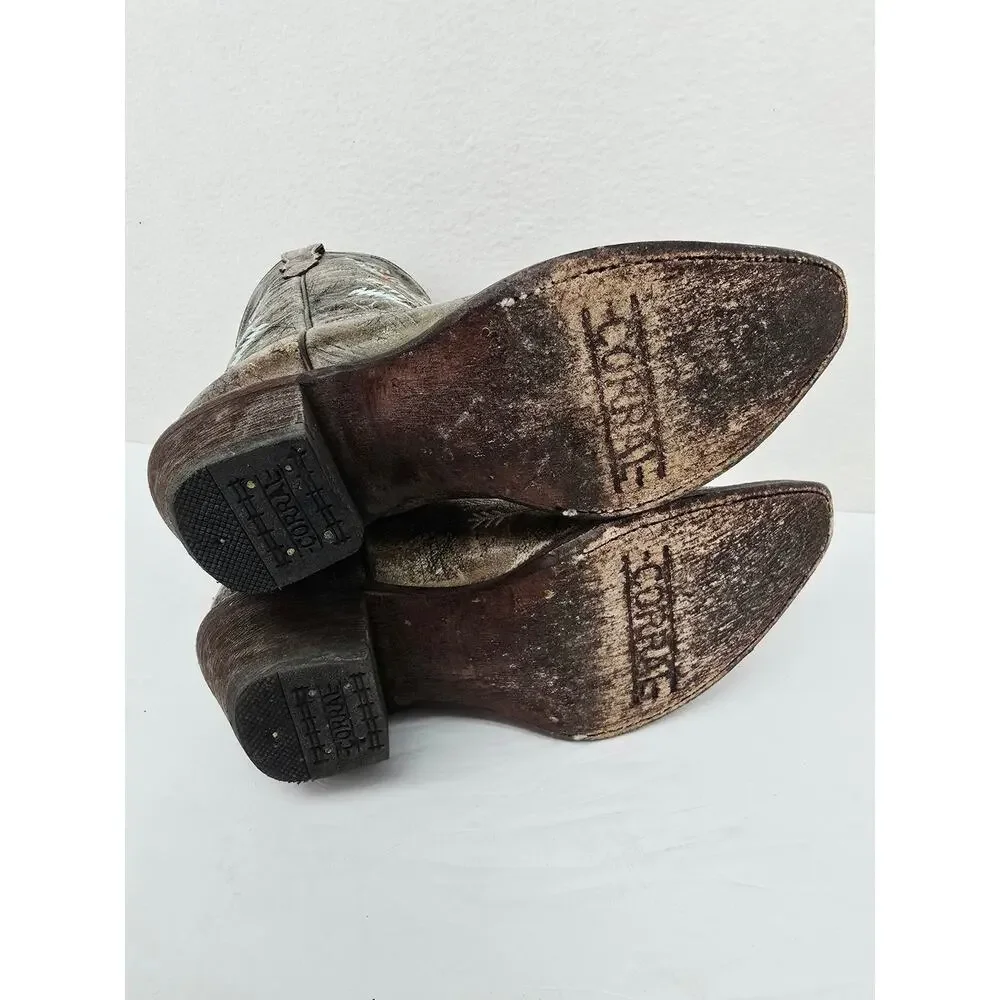 Corral Teens Girls Western Boots Brown 3.5